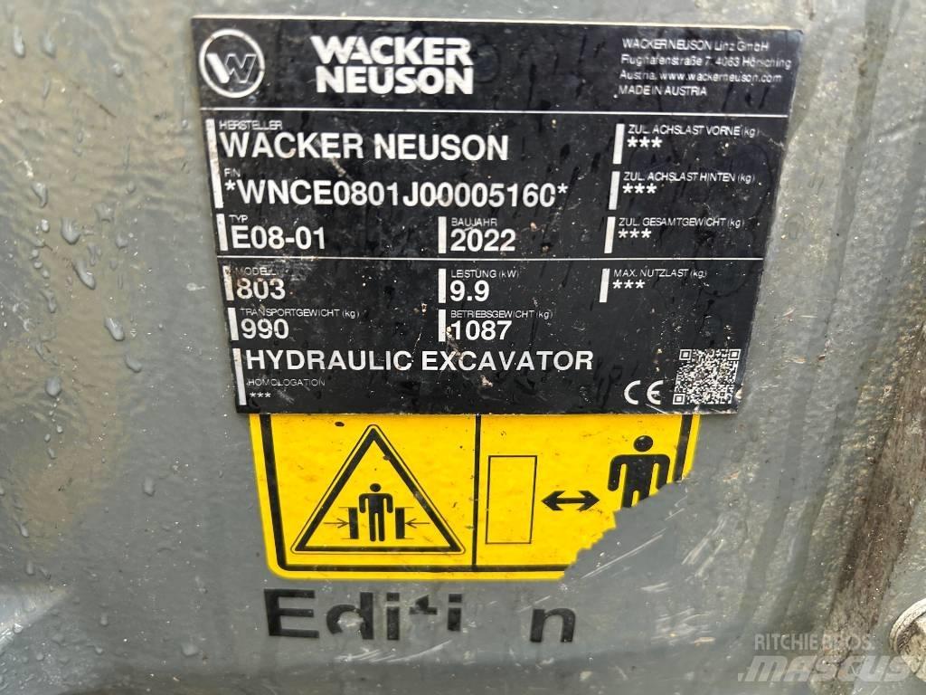 Wacker Neuson 803 Excavatoare pe șenile
