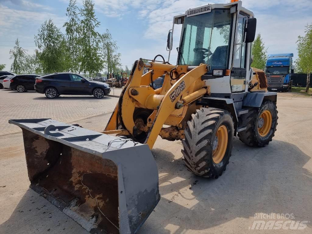 Liebherr L 508 Incarcator pe pneuri