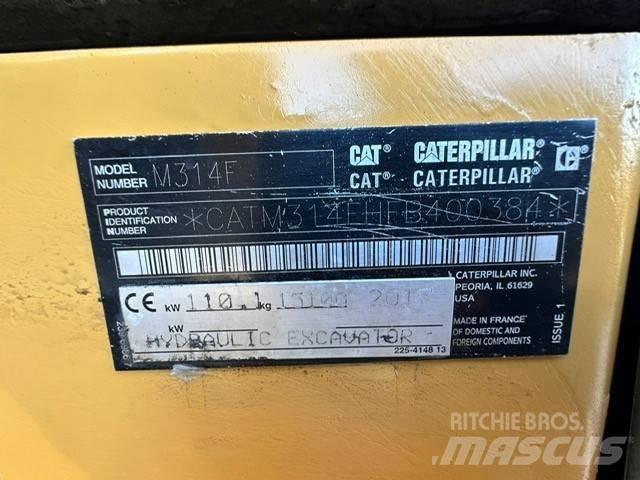CAT M 314 F Excavatoare cu roti