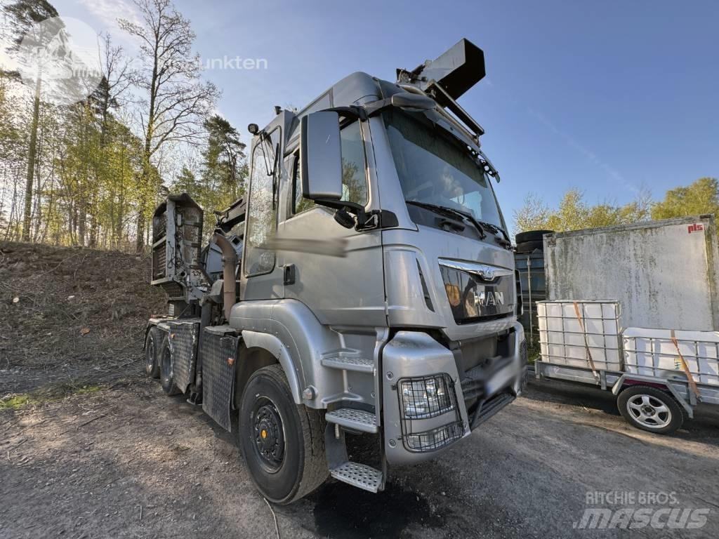 MAN TGS 28.480 Camion transport aschii