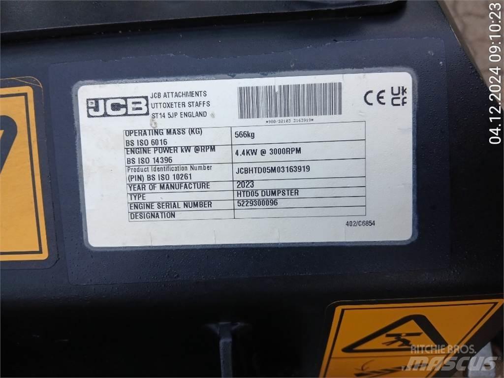 JCB HTD5 mit Tritt Minitractor de teren