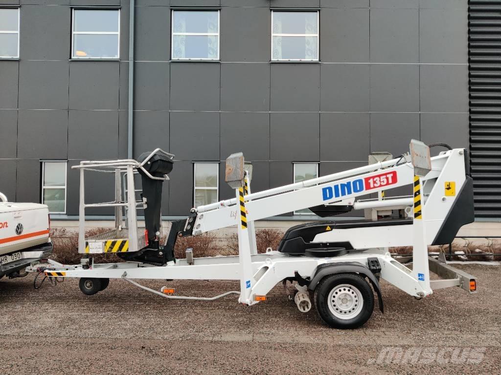 Dino 135 T Skylift Platforme aeriene montate pe remorca
