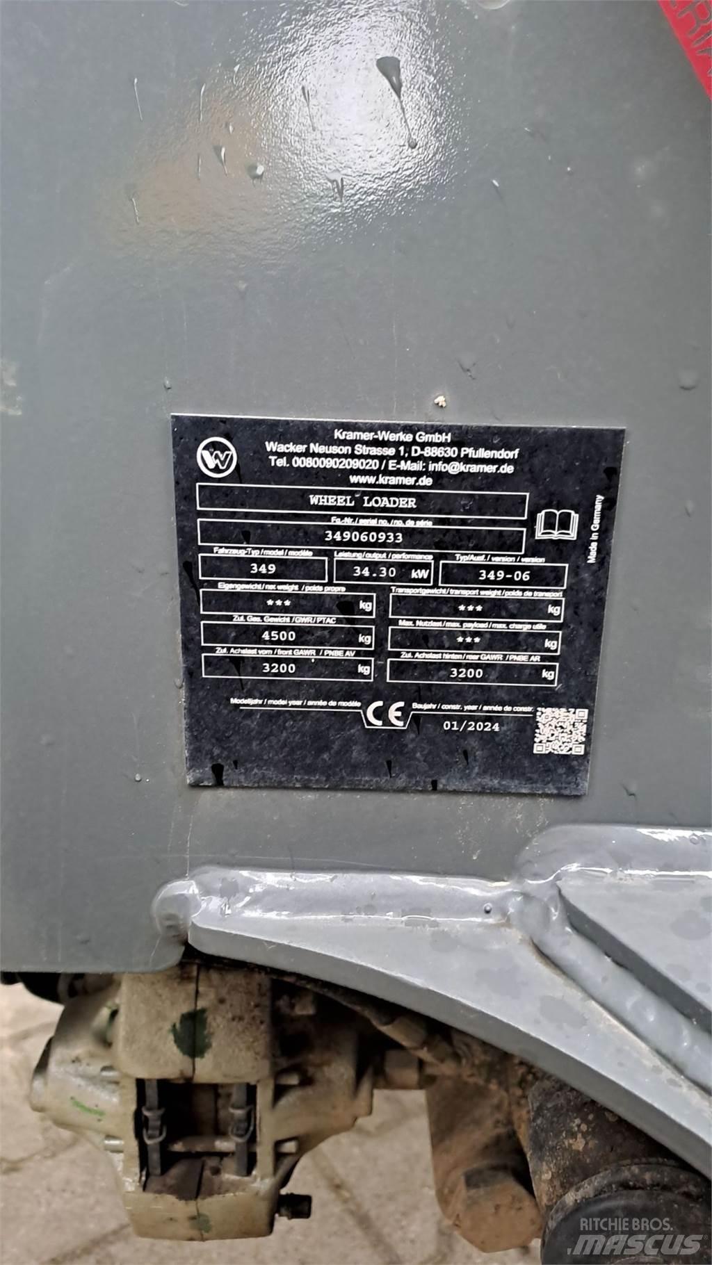 Kramer 5050 Incarcator pe pneuri