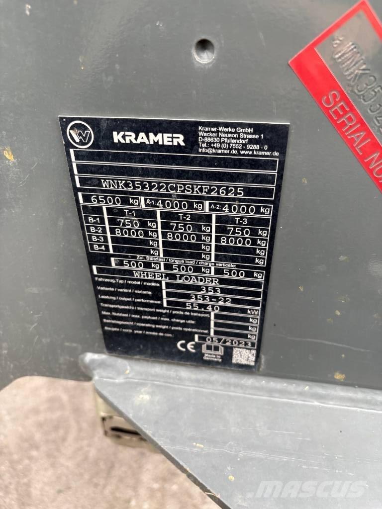 Kramer 5085 Incarcator pe pneuri