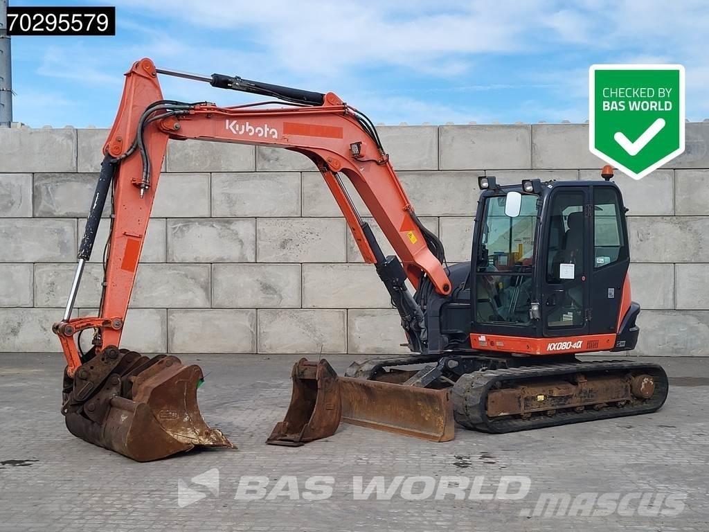 Kubota KX080-4a Mini excavatoare < 7t