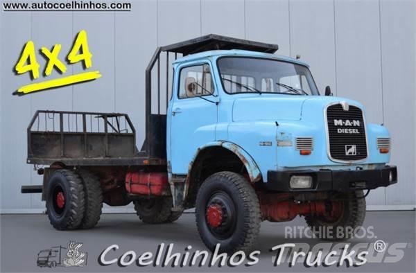 MAN 16.192 HAK Camioane platforma/prelata