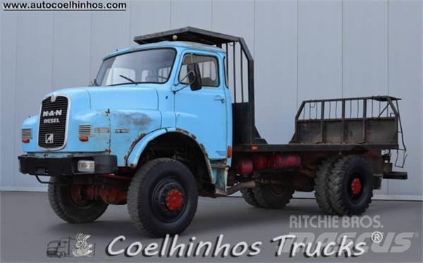MAN 16.192 HAK Camioane platforma/prelata