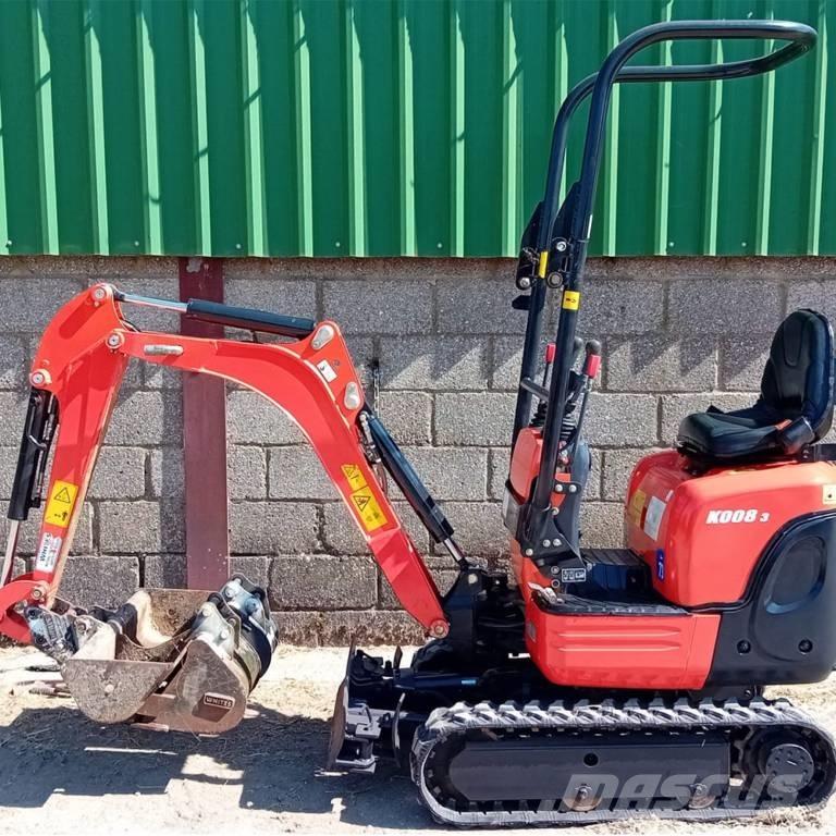Kubota K 008-3 Mini excavatoare < 7t