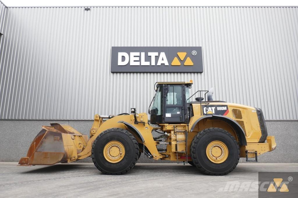 CAT 980M Incarcator pe pneuri