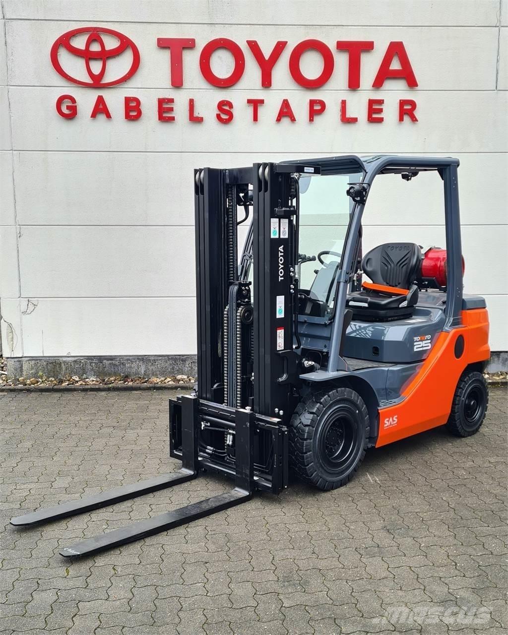 Toyota 02-8FGF25 Stivuitor GPL