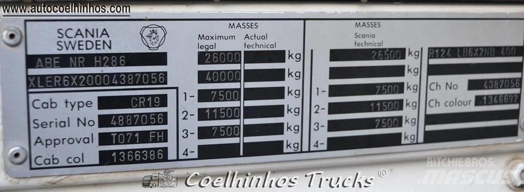 Scania 124L 400 Camion cabina sasiu