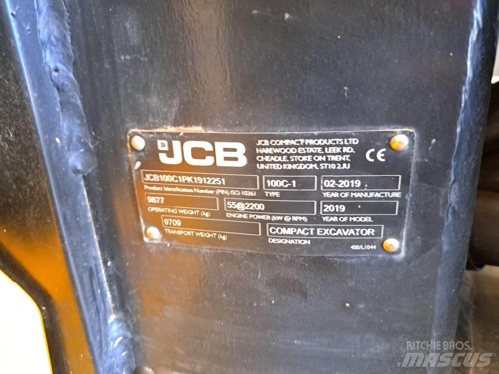 JCB 100 C-1 Excavatoare 7t - 12t