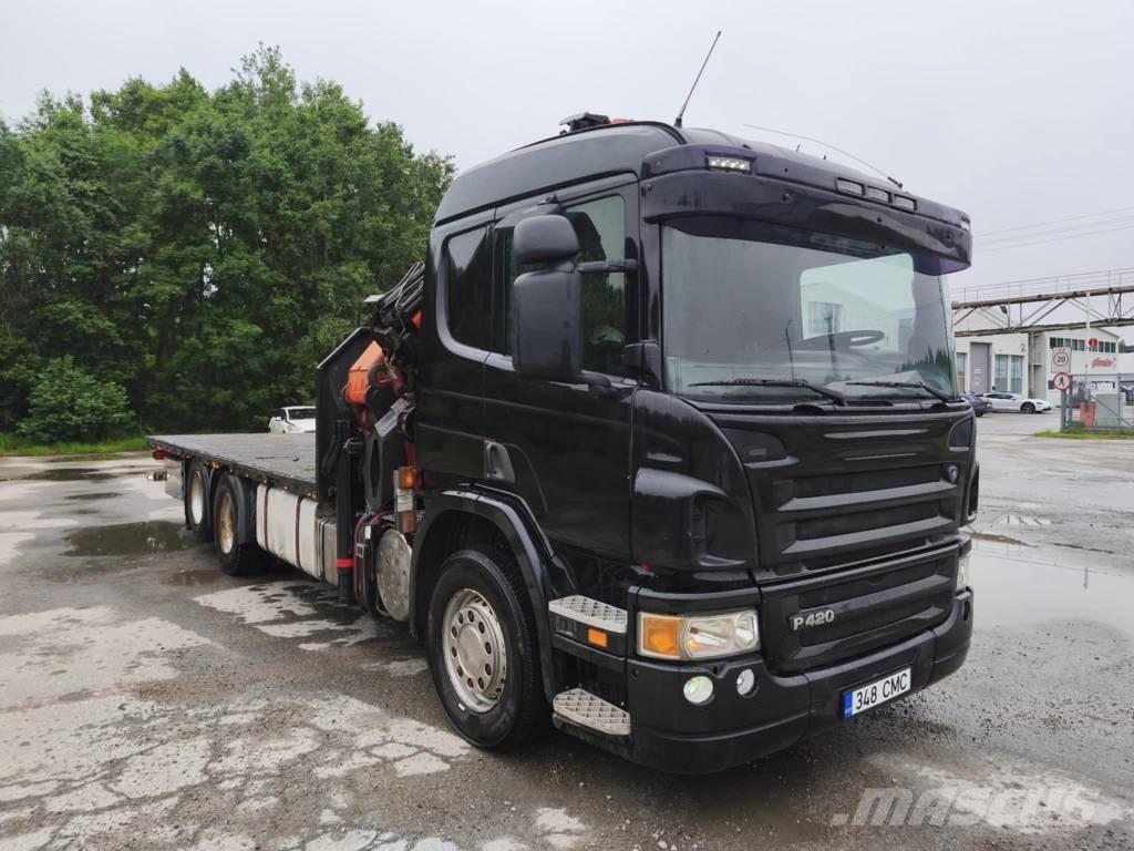 Scania P 420 Camioane cu macara