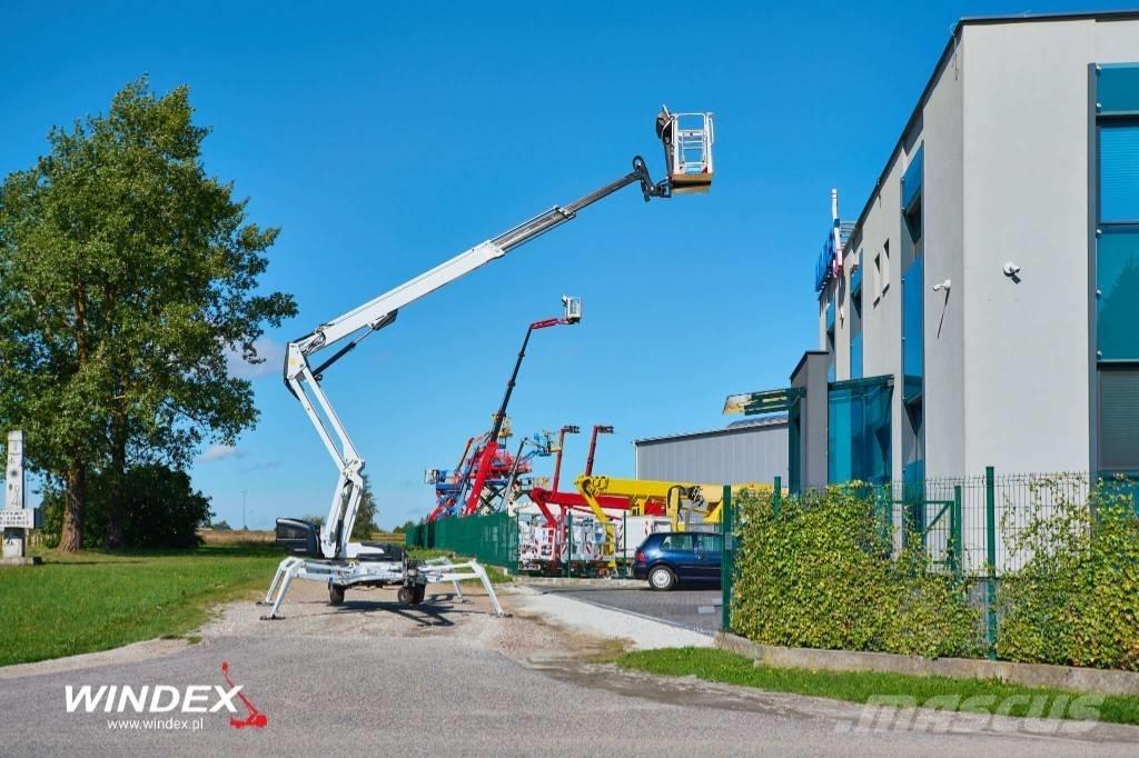 Dino 180 XT II Platforme aeriene montate pe remorca