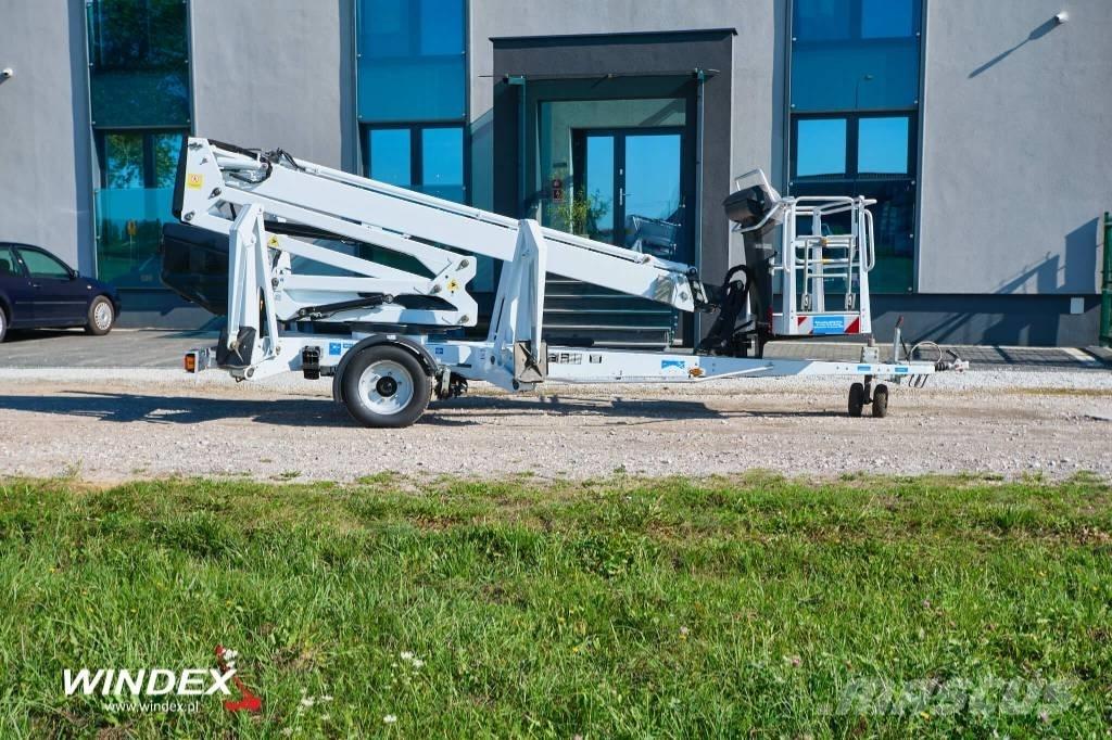 Dino 180 XT II Platforme aeriene montate pe remorca
