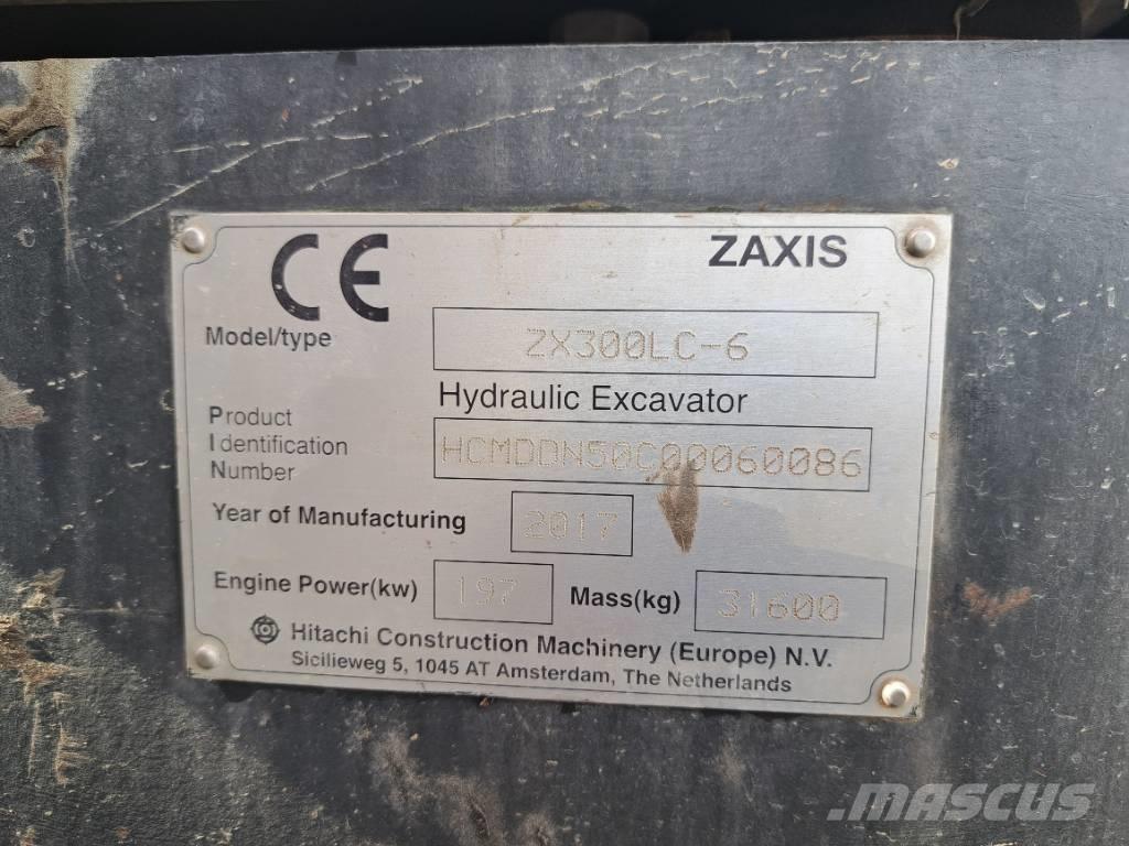 Hitachi ZX 300 LC-6 Excavatoare pe șenile
