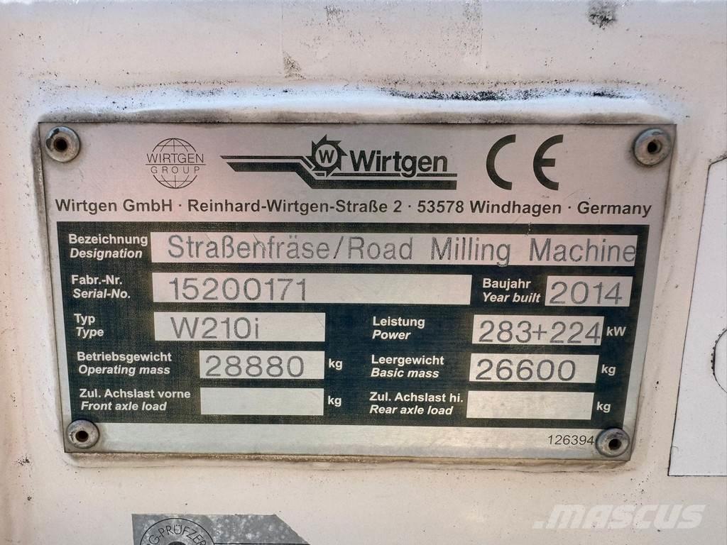 Wirtgen W210i Utilaje asfalt cu freze reci