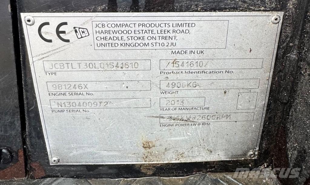 JCB 30 D Strivuitoare-altele
