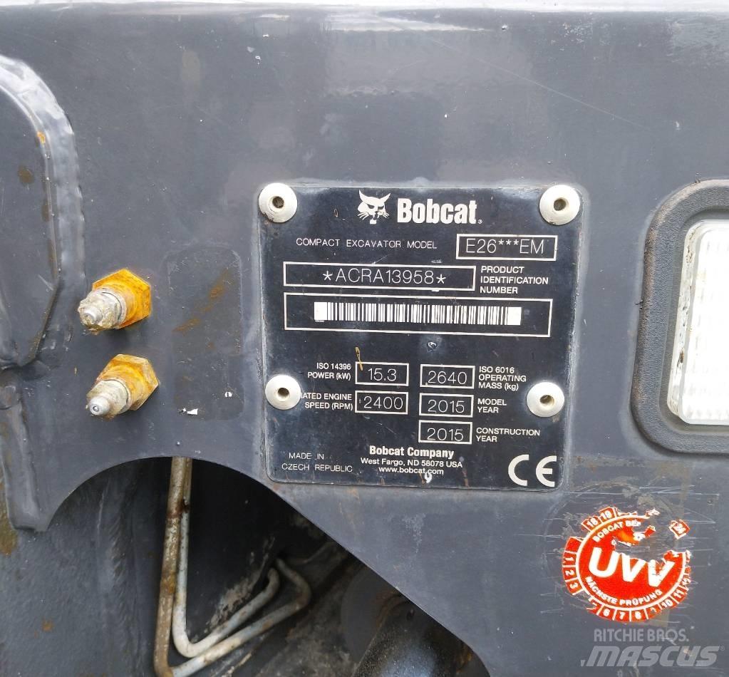 Bobcat E 26 Mini excavatoare < 7t