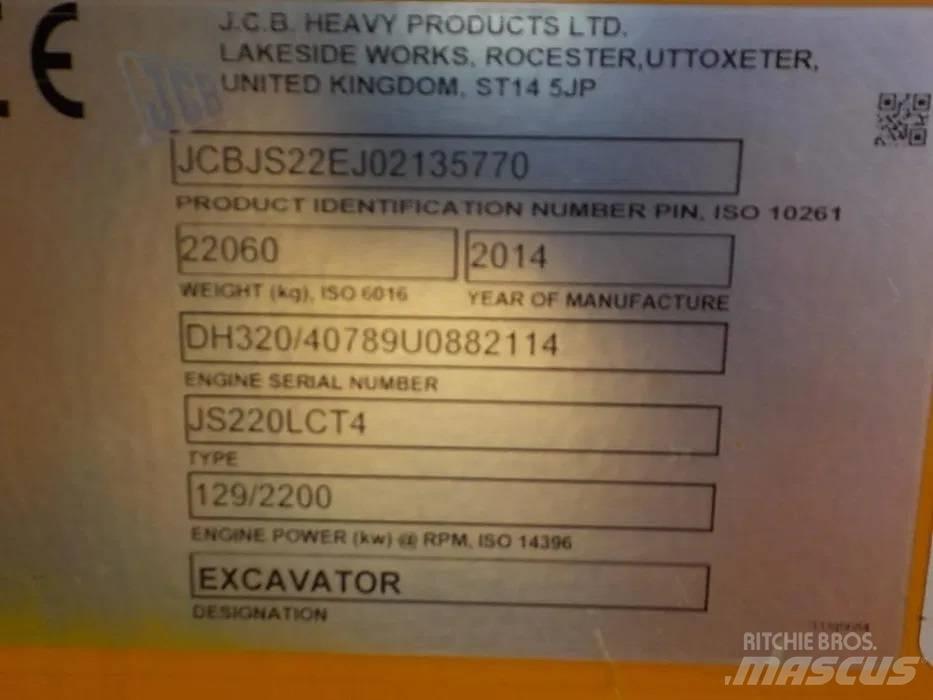 JCB JS220LC Excavatoare pe șenile
