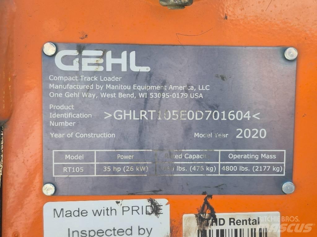Gehl RT 105 Mini incarcator