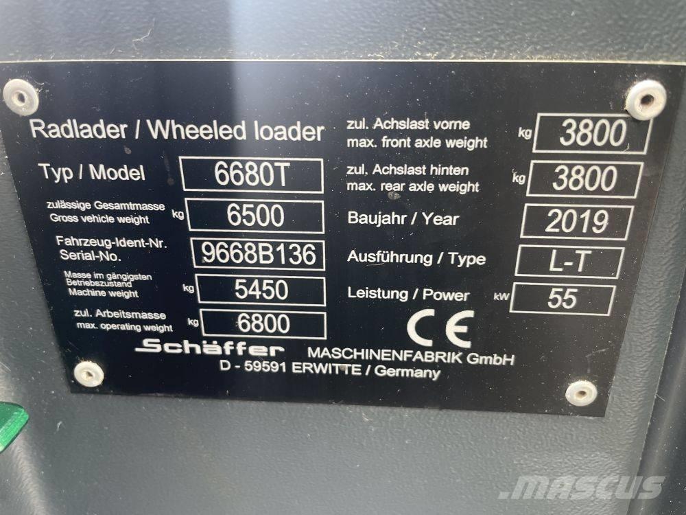Schäffer 6680T Manipulatoare agricole