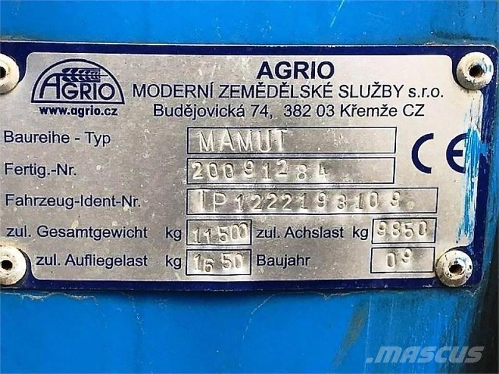Agrio MAMUT 6036 Tractoare agricole sprayers