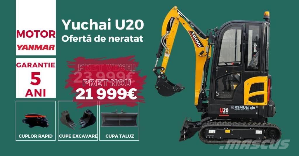 Yuchai U20 Mini excavatoare < 7t