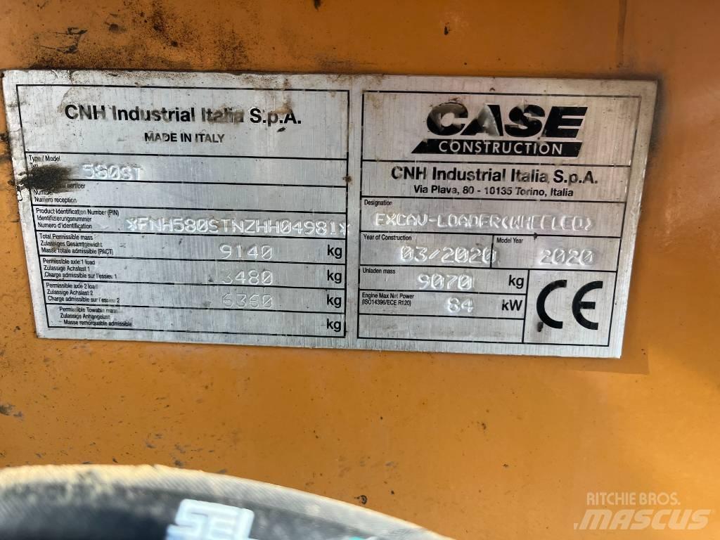 CASE 580 ST Buldoexcavatoare