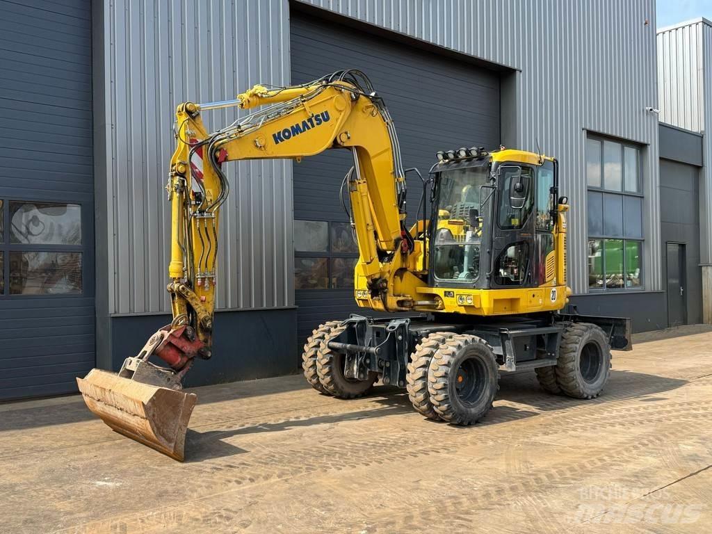 Komatsu PW118MR-11 Excavatoare cu roti
