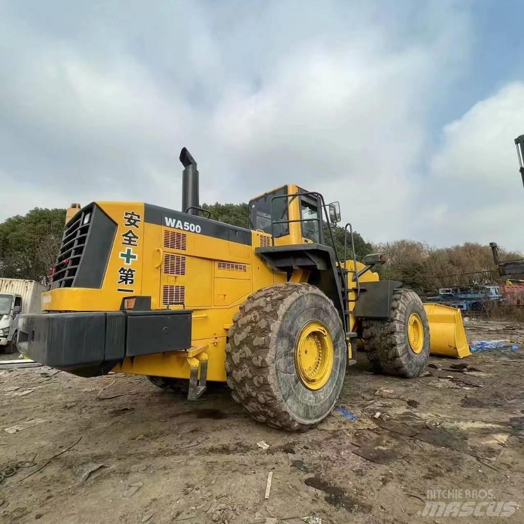 Komatsu WA 500 Incarcator pe pneuri