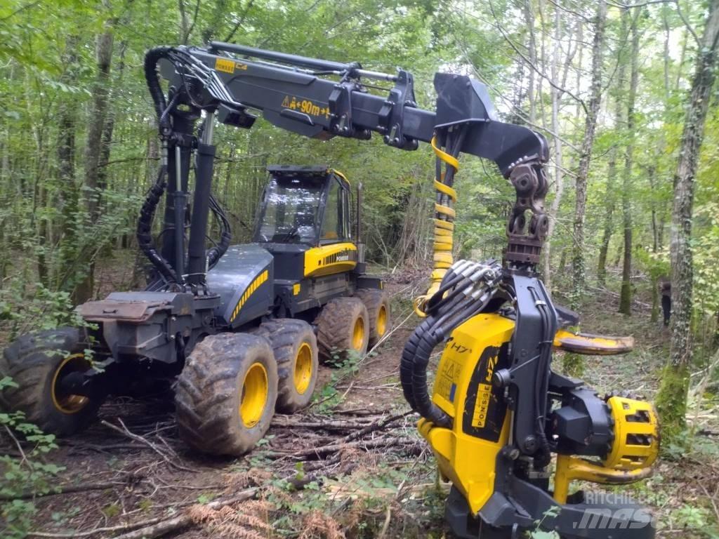 Ponsse Ergo 8W Combine forestiere