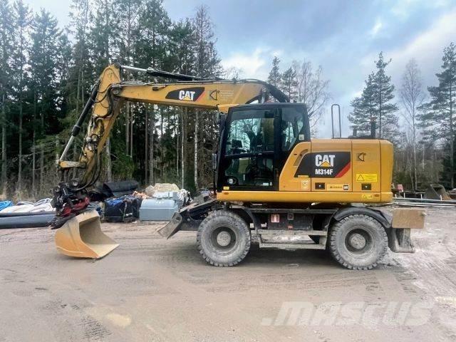 CAT M 314 F Excavatoare cu roti