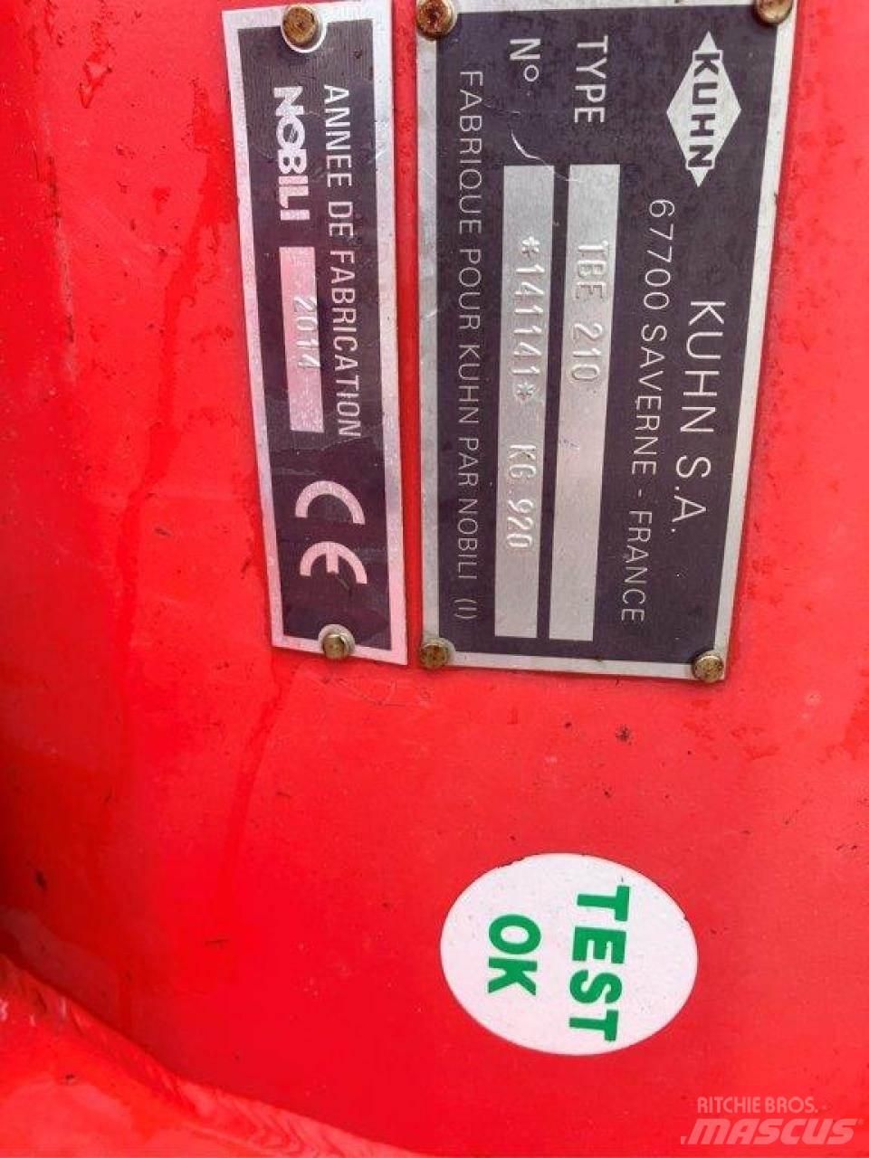 Kuhn TBE 210 Cositoare