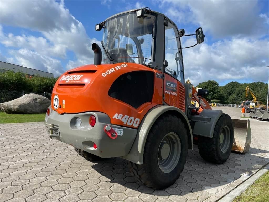 Atlas AR400 Incarcator pe pneuri