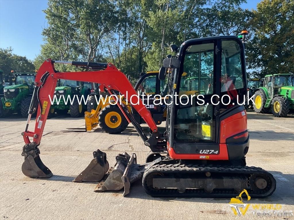 Kubota U 27-4 Mini excavatoare < 7t