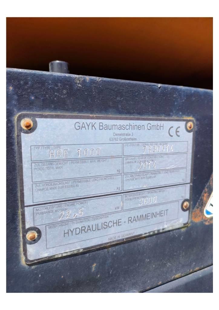  GAYK HRE1000 Consolidare de santuri