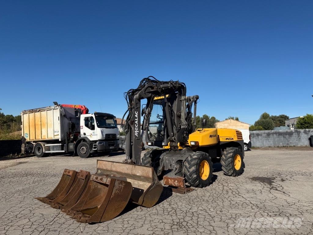 Mecalac 12 MSX Excavatoare cu roti