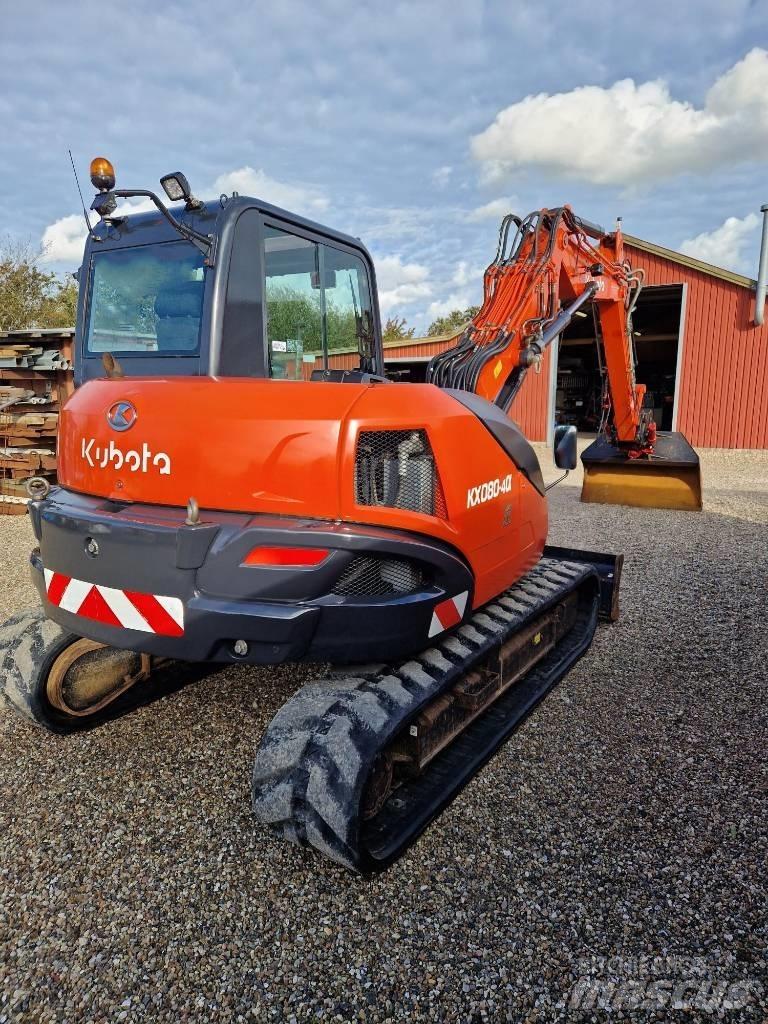 Kubota KX080-4 Mini excavatoare < 7t