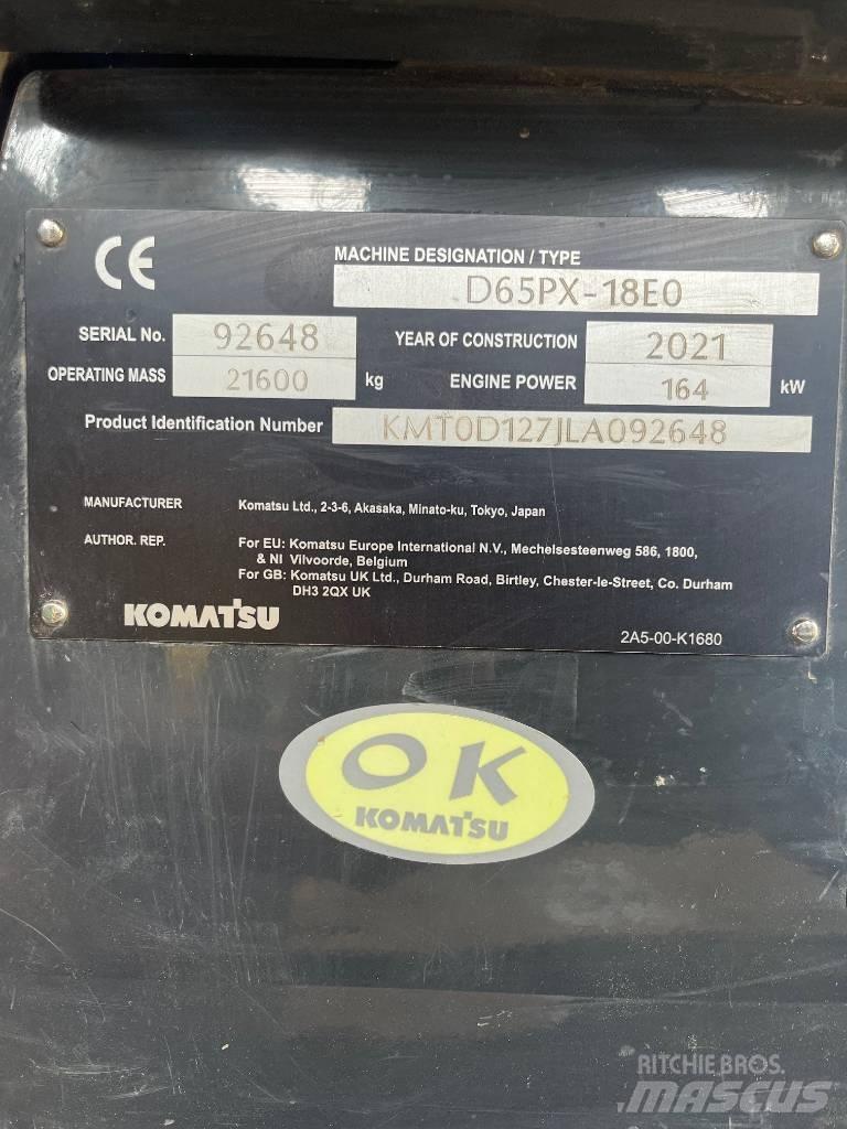 Komatsu D65PX-18E0 Buldozere pe senile