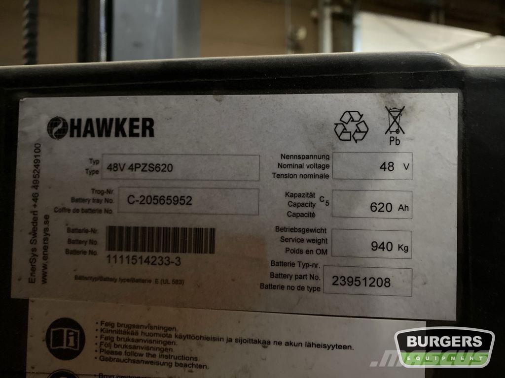 BT RRE140 Stivuitor cu catarg retractabil