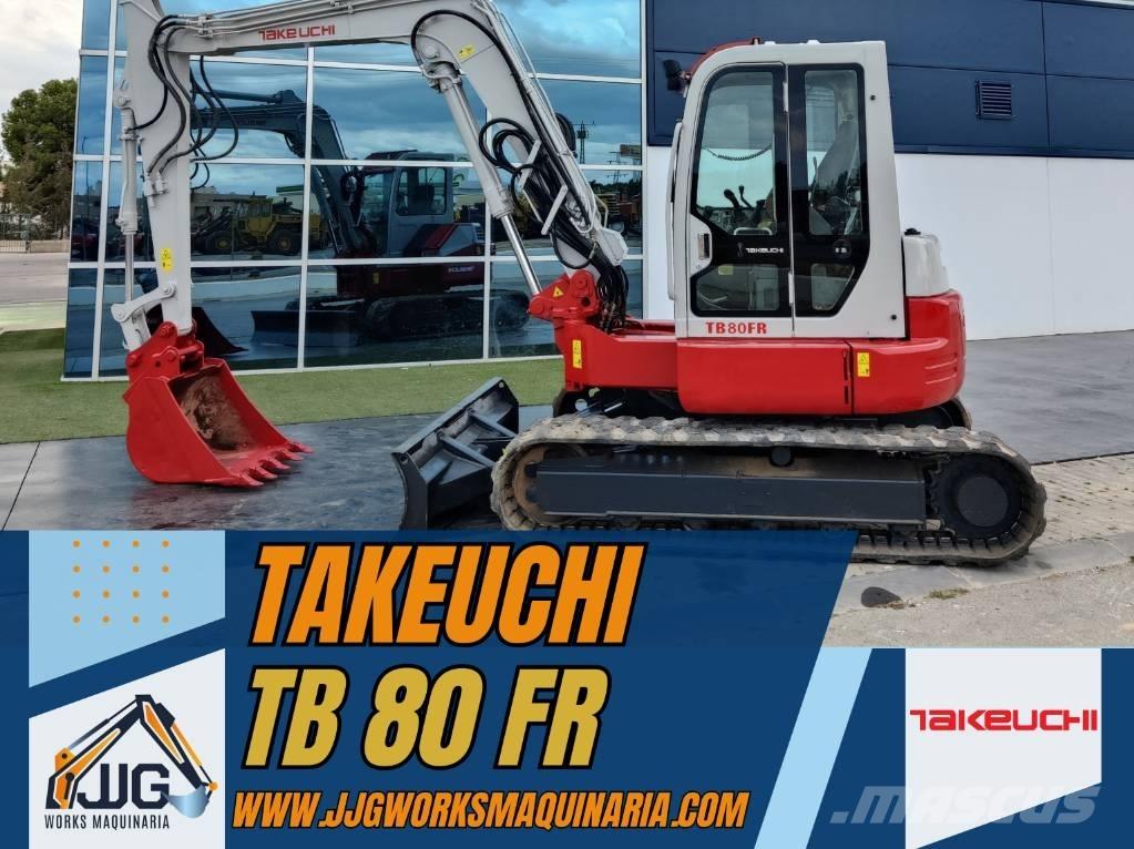 Takeuchi TB 80 FR Excavatoare 7t - 12t