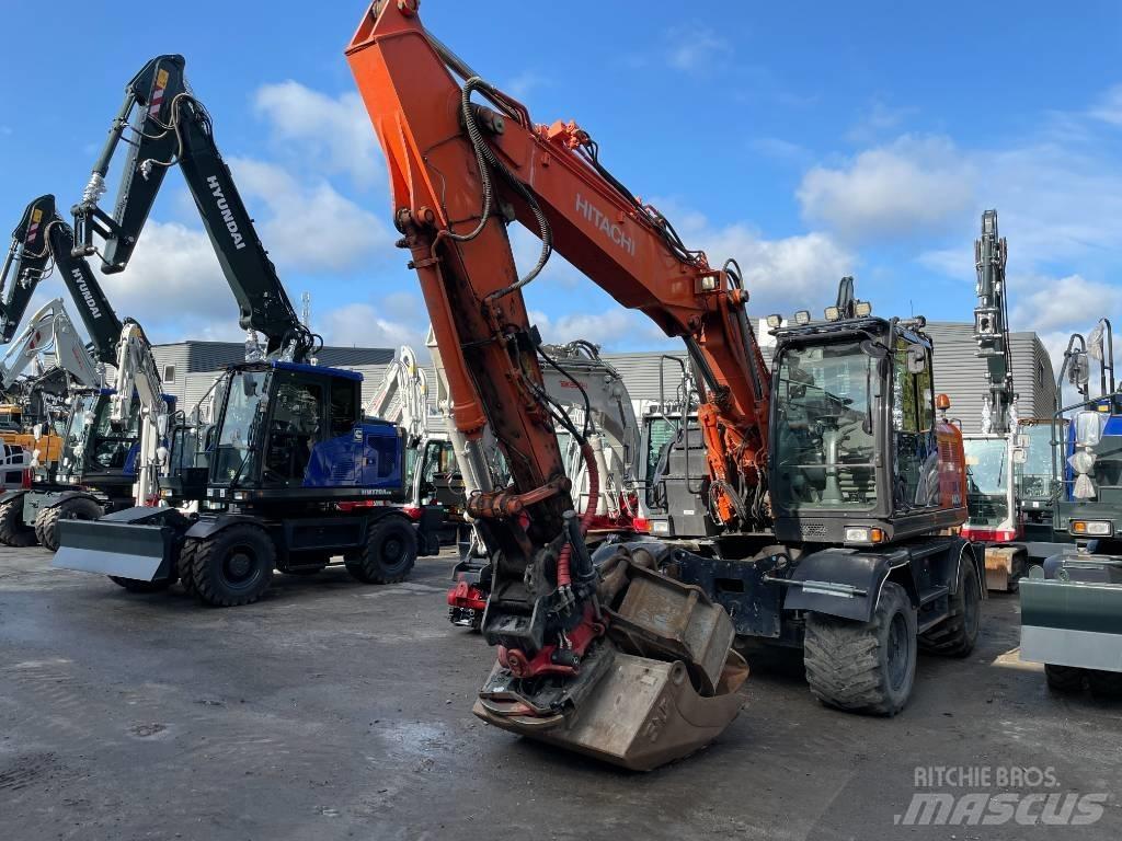 Hitachi 140W-6 Excavatoare cu roti