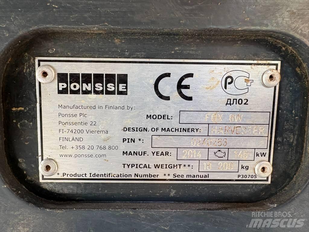 Ponsse Fox Combine forestiere