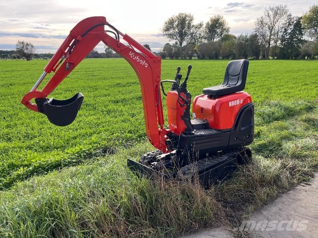 Kubota K 008-3 Mini excavatoare < 7t