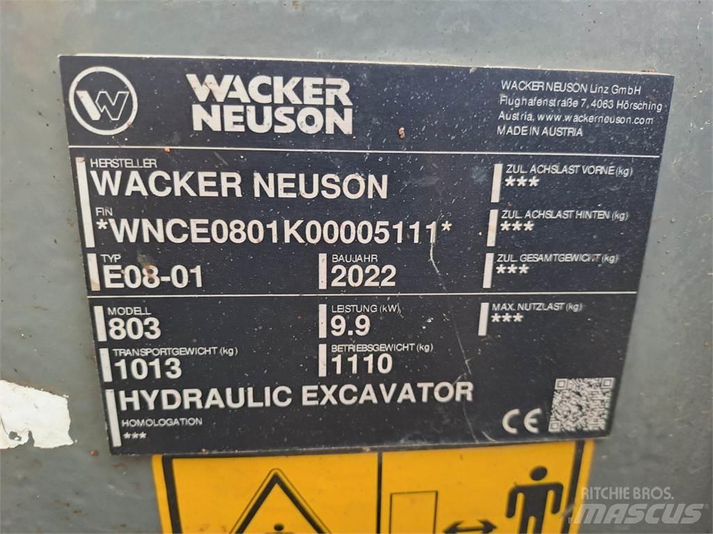 Wacker Neuson 803 Excavatoare pe șenile
