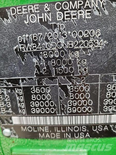 John Deere 8 R 410 Tractoare