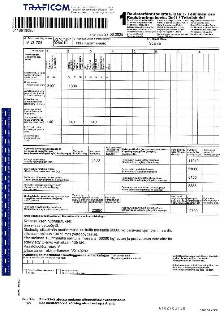 Scania R 560 Autotractoare