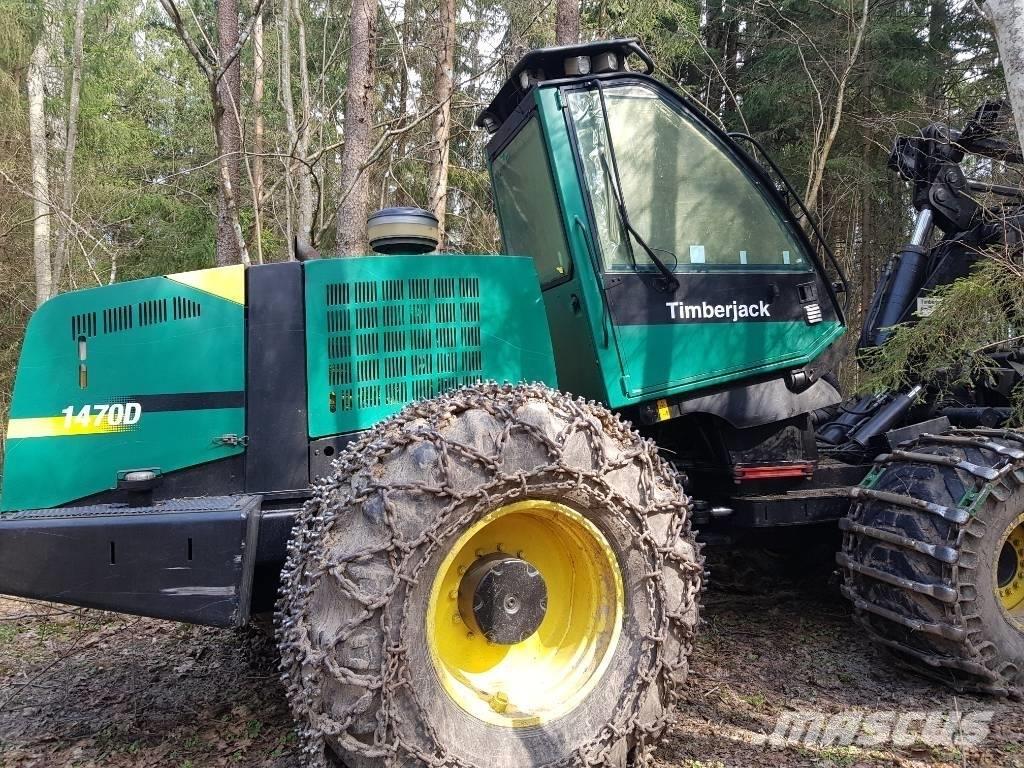 Timberjack 1470D Combine forestiere