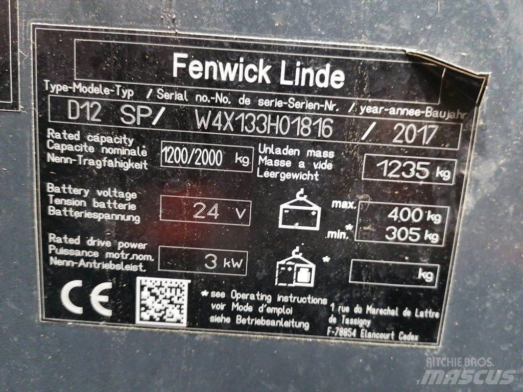 Linde D12 SP Transpaleta manuala